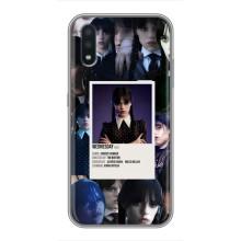 Чохли Венсдей на Samsung Galaxy M10 (M105) Уенсдей (AlphaPrint) (колаж Венздей)
