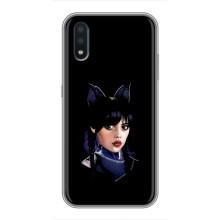 Чохли Венсдей на Samsung Galaxy M10 (M105) Уенсдей (AlphaPrint) (серйозна Венздей)