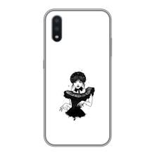 Чохли Венсдей на Samsung Galaxy M10 (M105) Уенсдей (AlphaPrint) (танець Венздей)