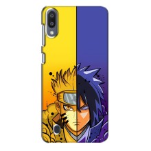 Купить Чехлы на телефон с принтом Anime для Самсунг М10 – Naruto Vs Sasuke