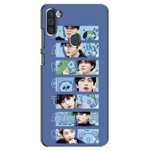 Чехлы BTS для Samsung Galaxy M11 (AlphaPrint)