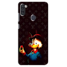 Чехлы для Samsung Galaxy M11 - Скрудж МакДак Louis Vuitton (PREMIUMPrint) (Скрудж с бриллиантом)