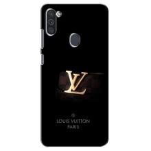 Чехлы Луи Витон для Samsung Galaxy M11 (AlphaPrint - LOUIS VUITTON) (ремешок LV)