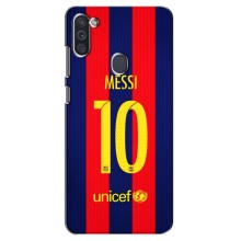 Чехлы Месси для Samsung Galaxy M11 (AlphaPrint) (Messi Barca 10)