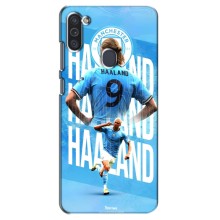 Чехлы с футболистом Ерлинг Холанд для Samsung Galaxy M11 (AlphaPrint) (Erling Haaland)