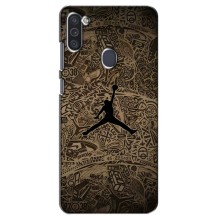 Чехлы для Samsung Galaxy M11 - с картинкой JORDAN (AlphaPrint) (Logo Jordan)