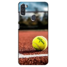 Чехлы с принтом Спортивная тематика для Samsung Galaxy M11 (Теннисный корт)