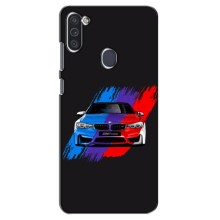 Чехол BMW для Самсунг М11 – Цветная БМВ