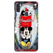 Чехол Disney Mouse Samsung Galaxy M11 (PREMIUMPrint) (Американский Маус)