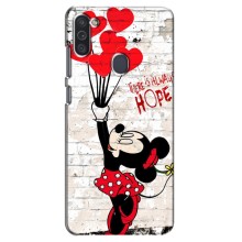 Чехол Disney Mouse Samsung Galaxy M11 (PREMIUMPrint) (Heart Minni)