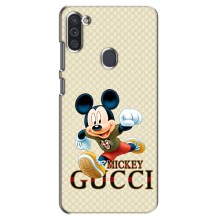 Чехол Disney Mouse Samsung Galaxy M11 (PREMIUMPrint) (Mikki Gucci)