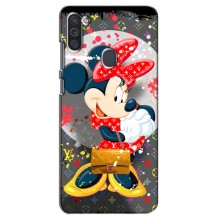 Чехол Disney Mouse Samsung Galaxy M11 (PREMIUMPrint) (Minni с бантиком)