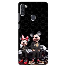 Чехол Disney Mouse Samsung Galaxy M11 (PREMIUMPrint) (Семья Маусов)