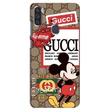 Чехол Disney Mouse Samsung Galaxy M11 (PREMIUMPrint) (Стильный Микки)