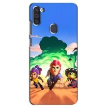 Чехол для Samsung Galaxy M11 Бравл Старс (VPrint)