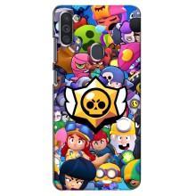 Чехол для Samsung Galaxy M11 Бравл Старс (VPrint)