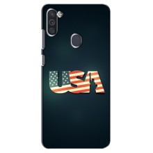 Чохол Прапор USA для Samsung Galaxy M11 – USA