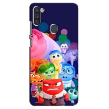 Чехол Головоломка для Samsung Galaxy M11 - (AlphaPrint) – Герои головоломки