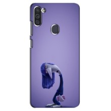 Чехол Головоломка для Samsung Galaxy M11 - (AlphaPrint) (Хандра)