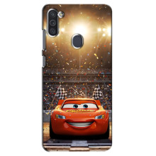 Чехол с принтом Маквин для Samsung Galaxy M11 – Красный Маквин