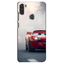 Силіконовий чохол Маквін для Samsung Galaxy M11 – Маквін на трасі