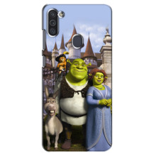 Чохол з мультфільмом Шрек на Samsung Galaxy M11