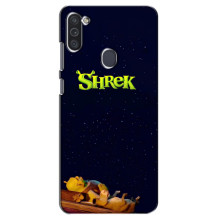 Чохол з мультфільмом Шрек на Samsung Galaxy M11 – Шрек лого