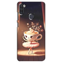 Чехол с мемом Тралалело тралала на Samsung Galaxy M11 (Балерина капучина)