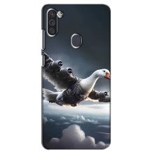 Чехол с мемом Тралалело тралала на Samsung Galaxy M11 (Бомбардини гусини)