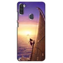 Чохол з мультфільмом Ваяна Samsung Galaxy M11 (Ваяна в морі)