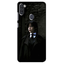 Чохол з дизайном Венздей 2 на Samsung Galaxy M11 – Венздей в костюмі