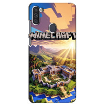Чохол з картинками Майнкрафт для Самсунг Галаксі М11 – Minecraft