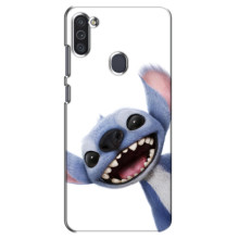 Чохол з принтом Стіч на Samsung Galaxy M11 (Стіч)