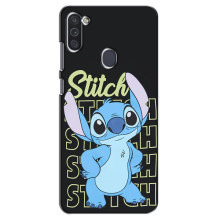 Чохол з принтом Стіч на Samsung Galaxy M11 (Stitch 626)
