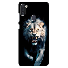 Чехол с картинкой «Хищники» для Samsung Galaxy M11 – Лев