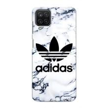 Чохли Адидас для Samsung Galaxy M12 (AlphaPrint) – Адідас на мраморі