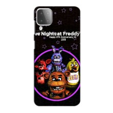 Чехлы Пять ночей с Фредди для Самсунг Галакси М12 – Лого Фредди