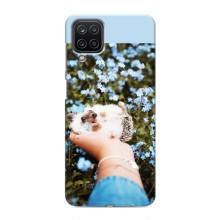 Чохли з зображенням різних тварин на Samsung Galaxy M12 (Їжачок в руці)