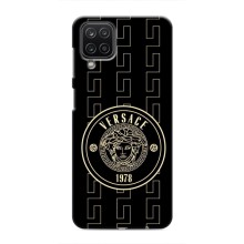 Чехлы VERSACE для Самсунг М12 (PREMIUMPrint) (Лого Версаче)