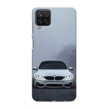 Чехол BMW для Самсунг М12 – БМВ в тумане