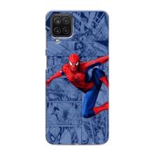 Силиконовый Чехол для Samsung Galaxy M12 (Человек Паук)