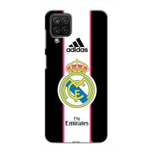 Чехол для Samsung Galaxy M12 с принтом (Лого Real Madrid)