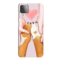 Чехол (ТПУ) Милые собачки для Samsung Galaxy M12 – Любовь к собакам