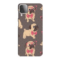 Чехол (ТПУ) Милые собачки для Samsung Galaxy M12 (Собачки Мопсики)