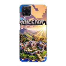 Чохол з картинками Майнкрафт для Samsung Galaxy M12:
				Самсунг Гэлексі M12 (Minecraft)