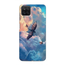 Чохол з принтом дракон Беззубик Samsung Galaxy M12:
				Самсунг Гэлексі M12 (Беззубик в небі)