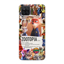Чохол Зоотрополіс на Samsung Galaxy M12 – Колаж Зоо