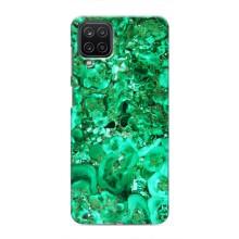 Мраморный чехол на Samsung Galaxy M12 (VPrint) – Салатный Мрамор