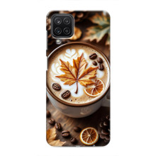 Чохол з унікальним дизайном 'Осінь з кавою' для Samsung Galaxy M12 – Пряна кава