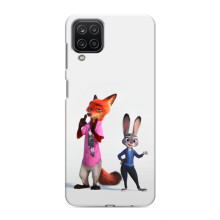 Силиконовый чехол с принтом Зоотрополіс для Samsung Galaxy M12 – Джуди и Ник